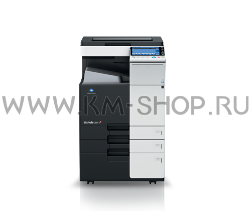 Konica Minolta Bizhub C224 с крышкой оригинала и тумбой