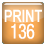 Печать 136