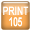 Печать 105