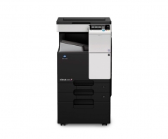 Konica Minolta bizhub C227 с крышкой и тумбочкой